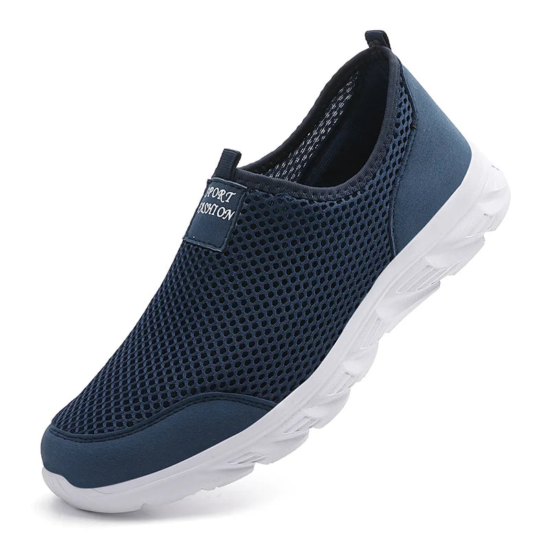 Men Breathable Mesh Walking Loafers