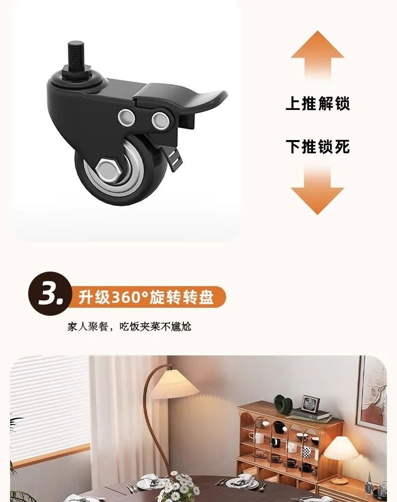 Foldable Round Dining Table