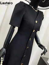 Women's Elegant V-Neck Fitted Dress