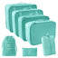 7-Piece Travel Packing Organizer Set – Folding Luggage Cubes