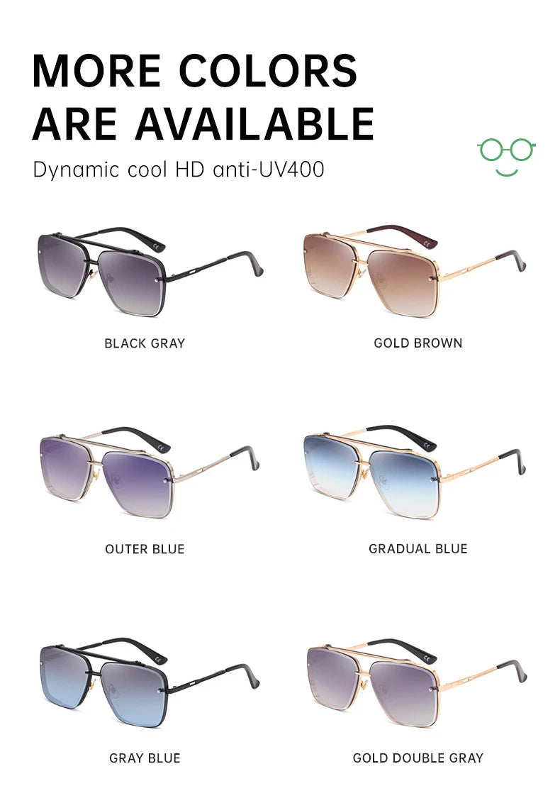 Oversized Square Sunglasses