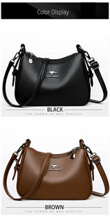 Minimalist Leather Shoulder Bag
