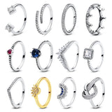 925 Sterling Silver Engagement Ring