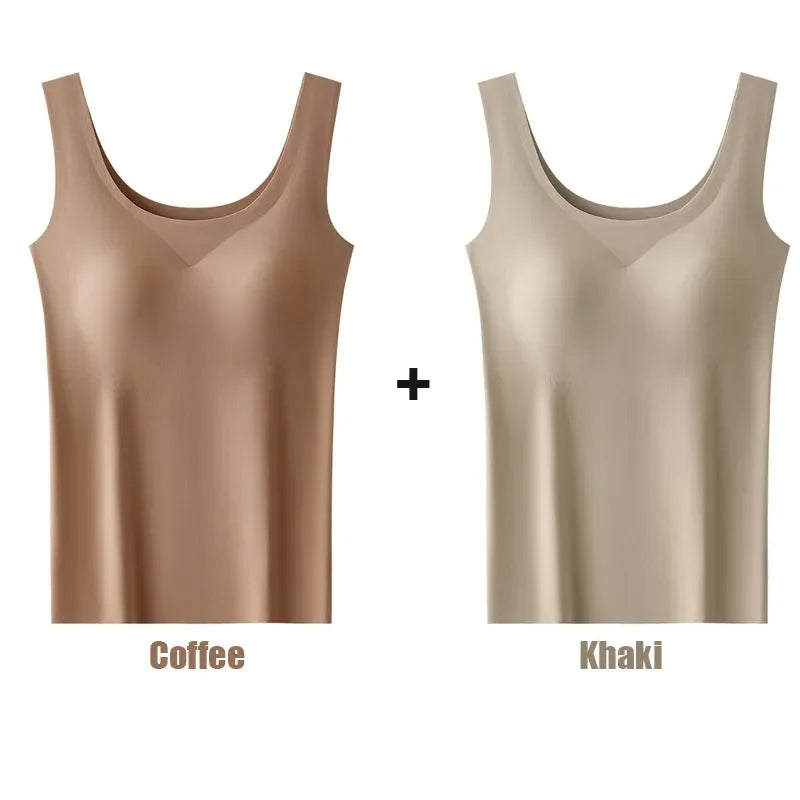 Women Seamless Padded Tank Top (2pcs)