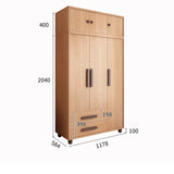 Wooden Storage Wardrobe Cabinet