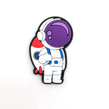 Women Astronaut Shoe Charms Space Accessories