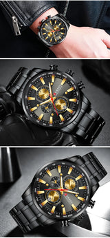 CURREN Luxury Men’s Quartz Chronograph Watch