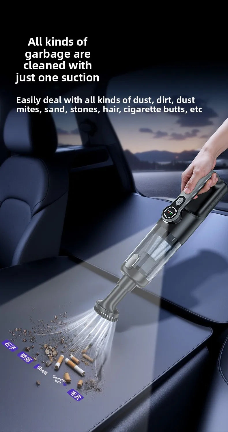 17000Pa Portable Car Vacuum Cleaner