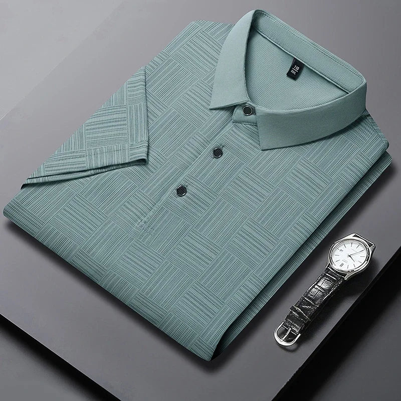 Men Printed Polo Shirt