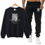 Men's Printed Sweatshirt Tracksuit
