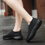 Women's Breathable Mesh Slip-On Sneakers