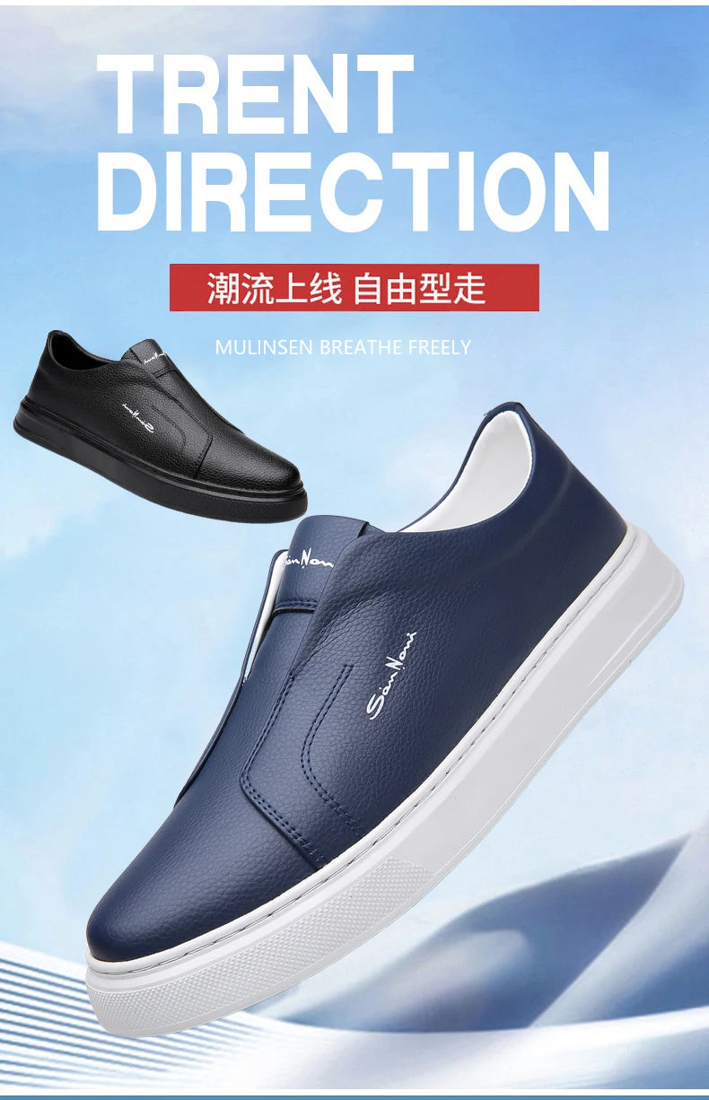 Men’s 2025 Summer Casual Leather Loafers