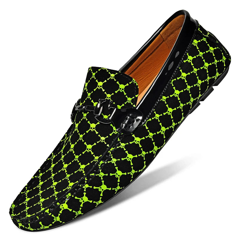 Men Breathable Handmade Leather Loafers