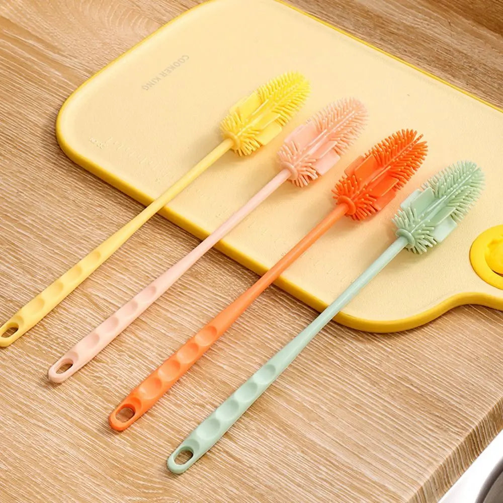 Silicone Cup Brush with Handle