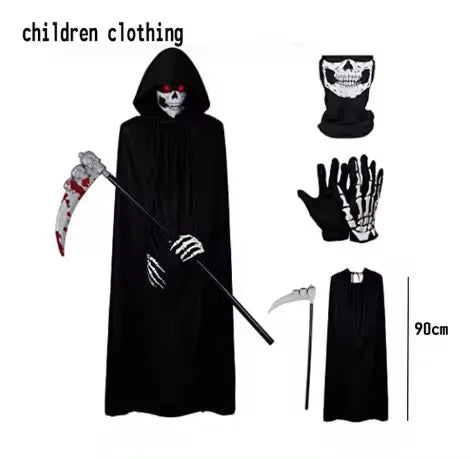 Grim Reaper Skeleton Costume