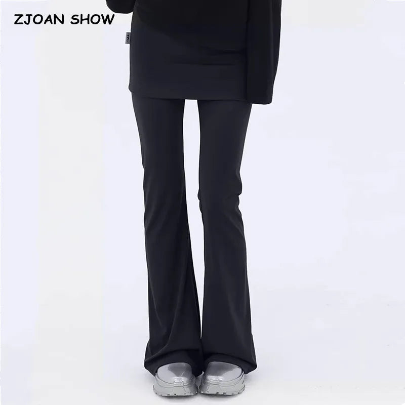 Women's Retro Low Waist Flare Pants