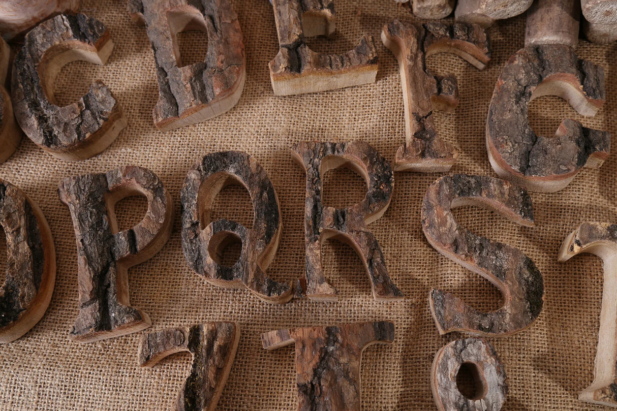Wooden Letters Decor