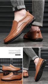 Men’s Italian Leather Driving Loafers