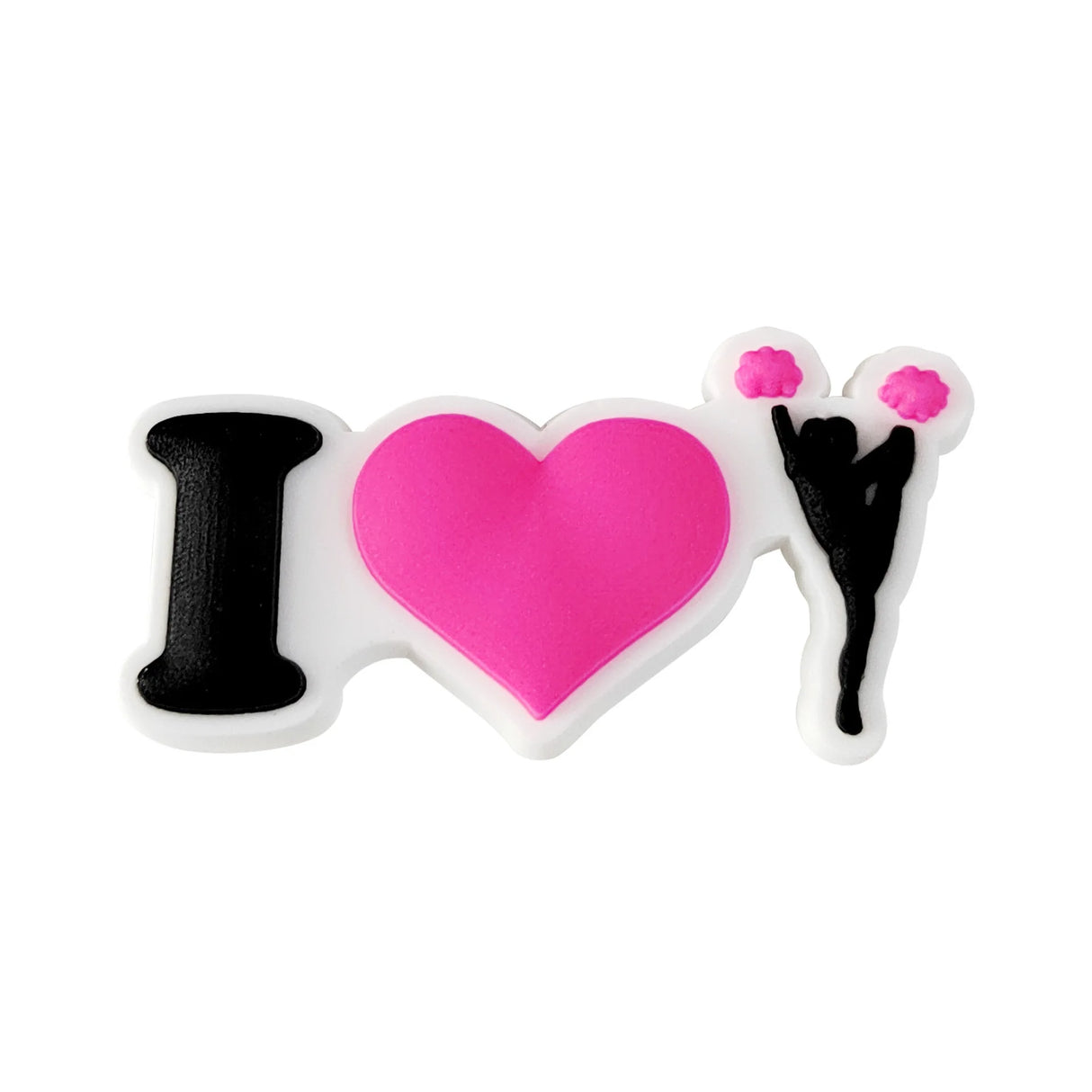 Women Cheerleader Shoe Charms Accessories