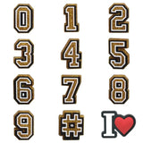 Women Number Shoe Charms Crocs Accessories