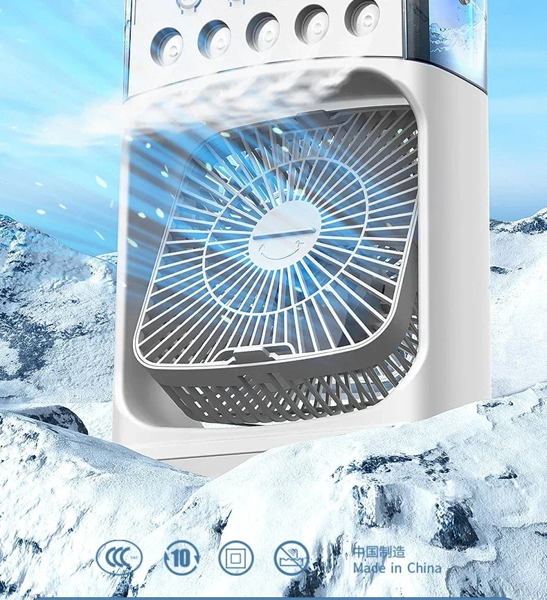 USB LED Portable Air Conditioner Fan