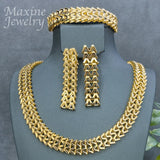 18K Gold Plated Bridal Jewelry Set