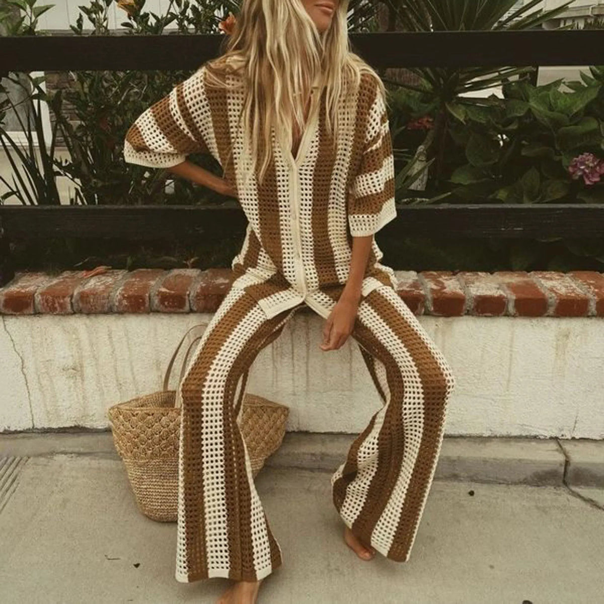 Women's Knit Lounge Set