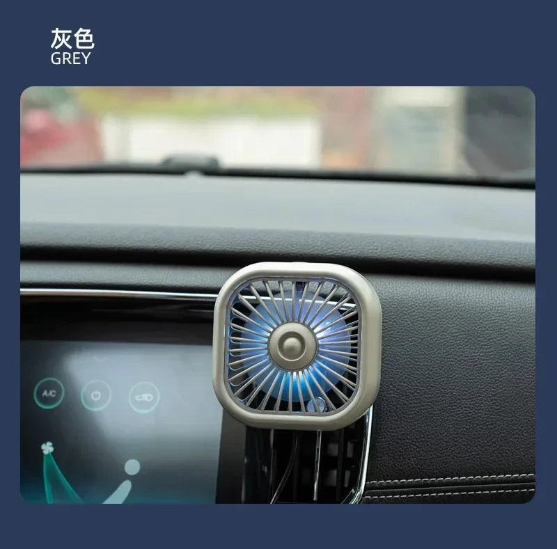 Car Air Outlet Mini USB Fan