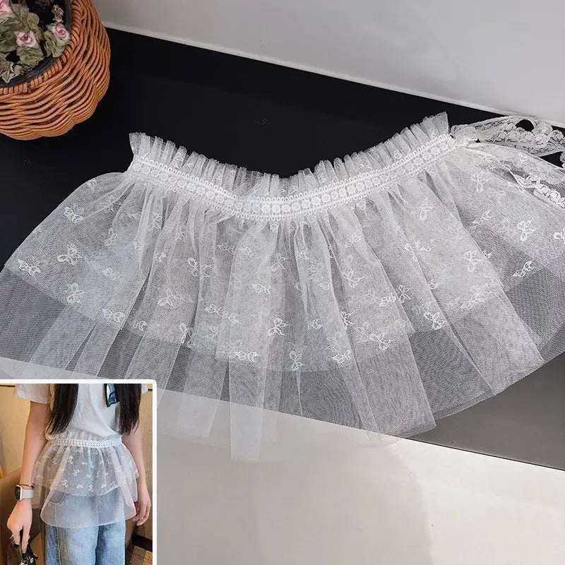 Women Satin High Waist Midi Skirt