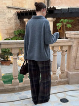 Women's Plaid 2 Piece Set