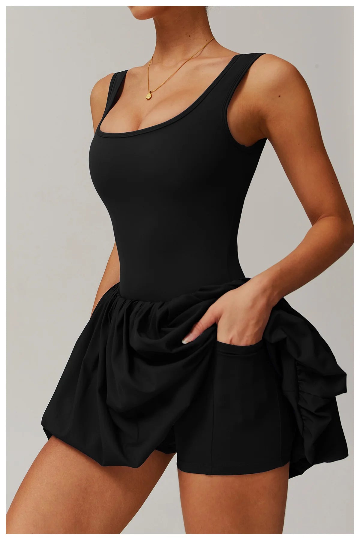 Women Sports Dress Yoga Jumpsuit