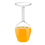 Upside Down Wine Glass