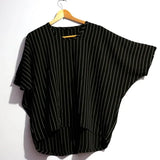 Men's Plus Size Striped Vintage T-Shirt – Loose Fit