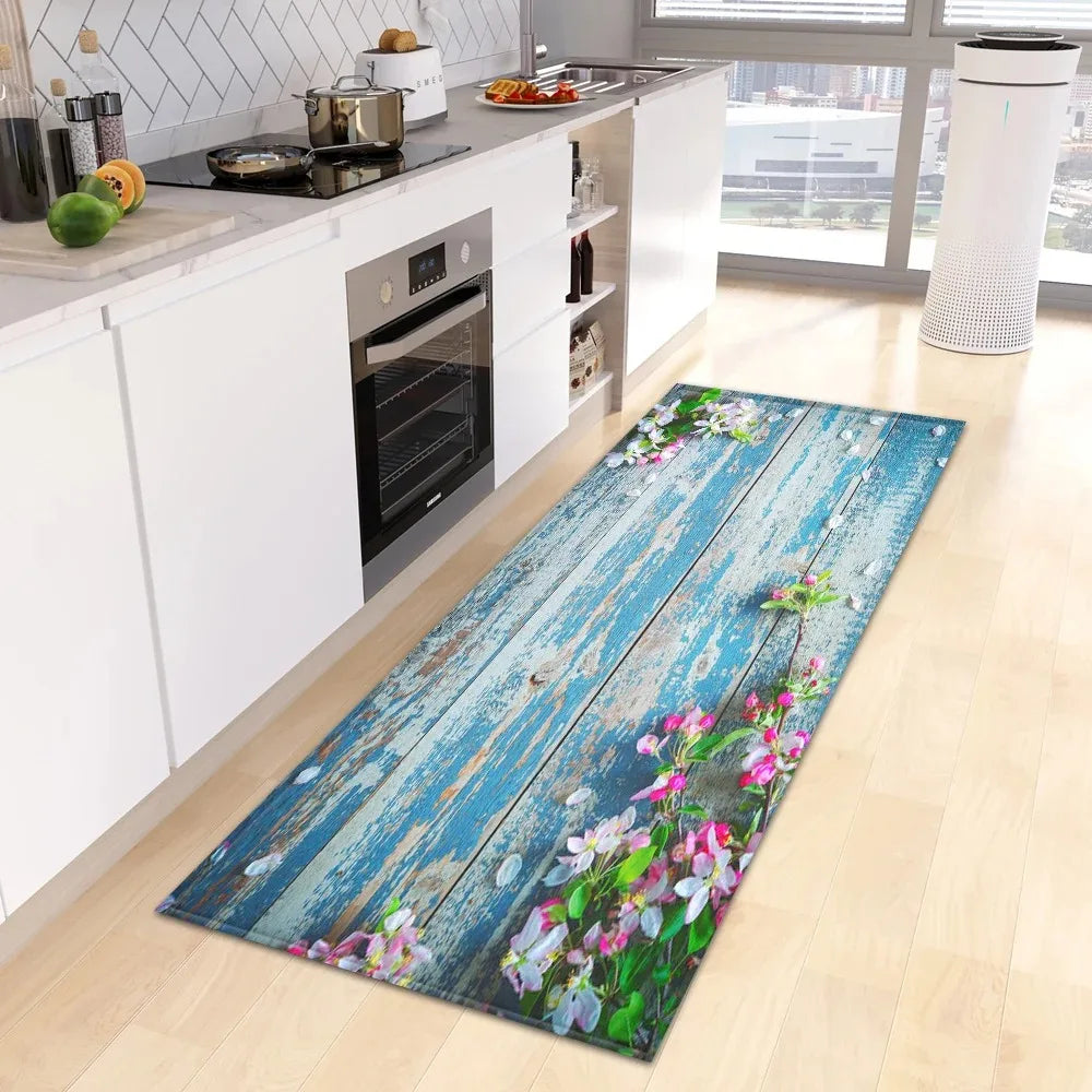 Fresh Flower Floor Mat