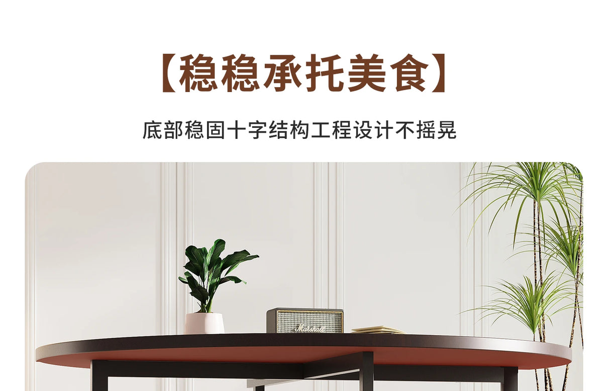 Round Foldable Dining Table