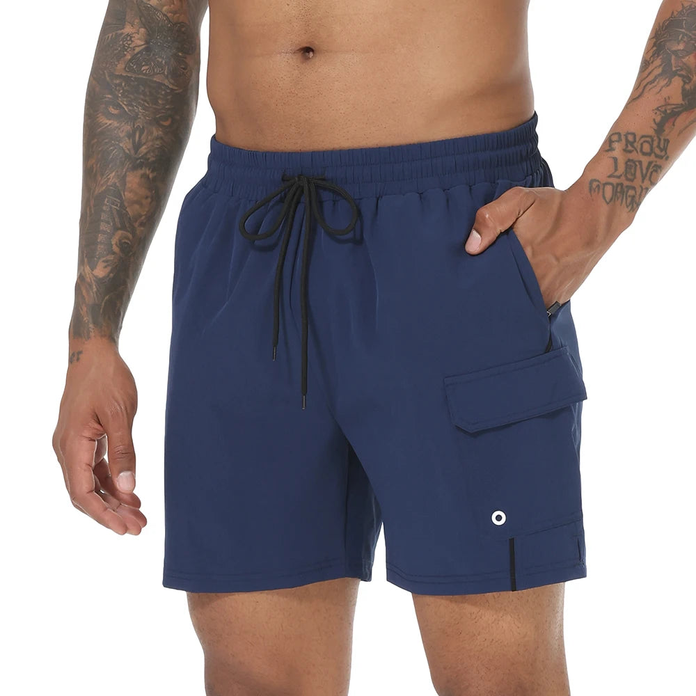 Men Quick Dry Swim Shorts