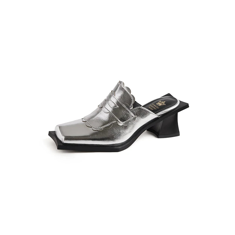 Women Rhinestone Mules Luxury Slippers