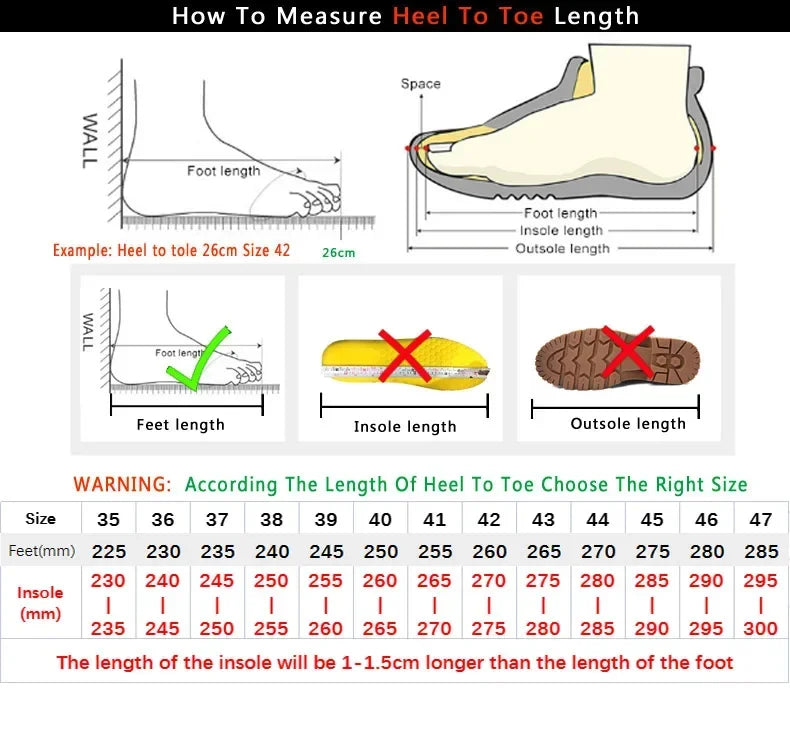 Men Fashion Skateboard Shoes Big Size