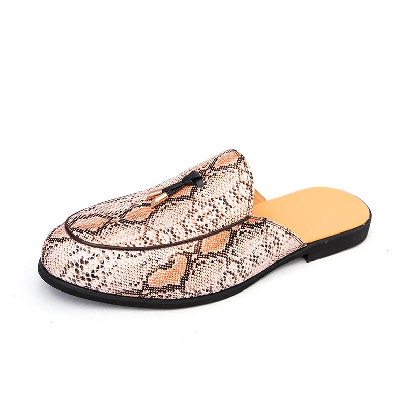 Men Leather Mules