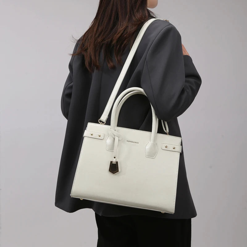 Soft Leather Tote Bag