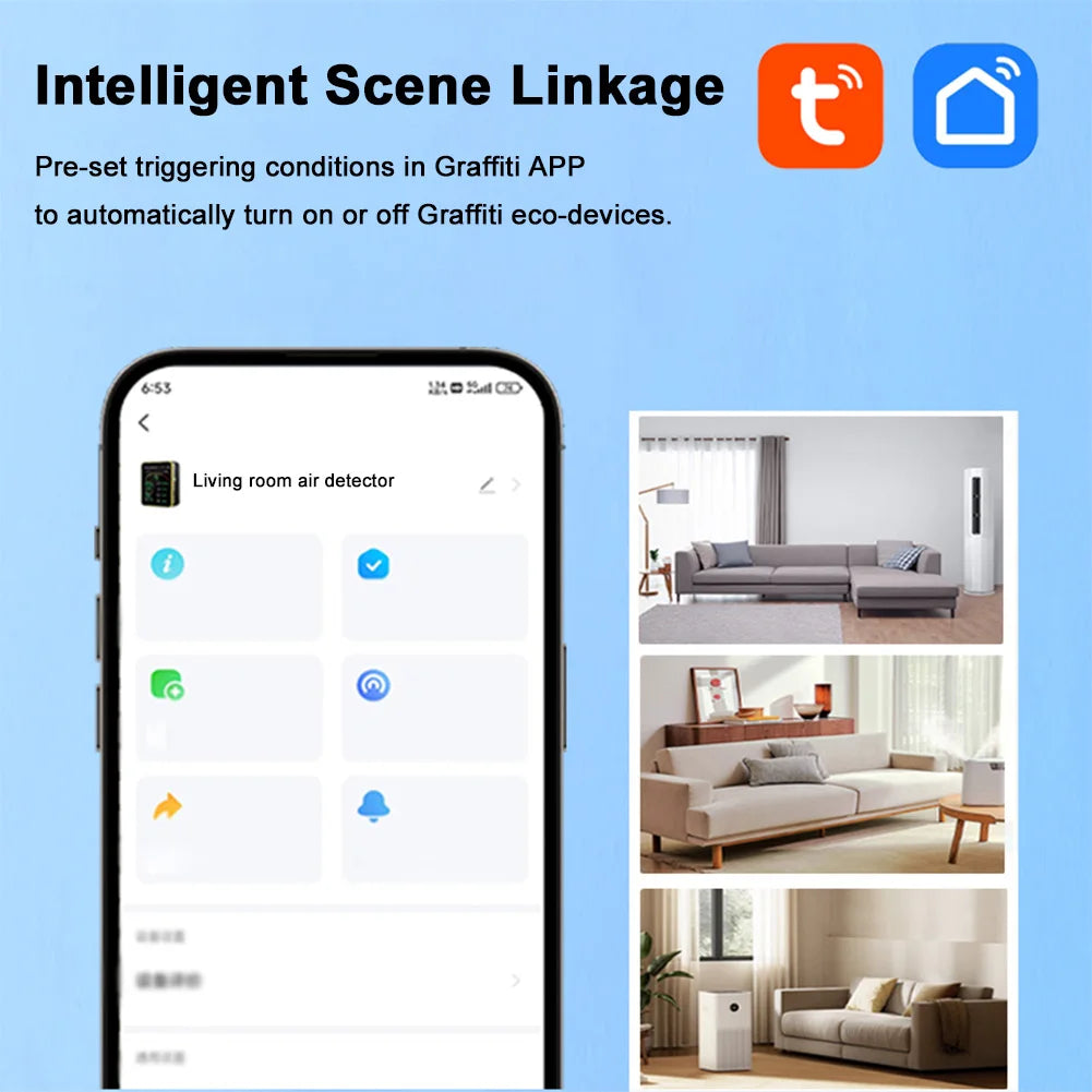 WiFi 15-in-1 Air Quality Detector