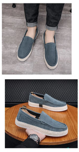 Men’s Suede Loafers Casual Flats