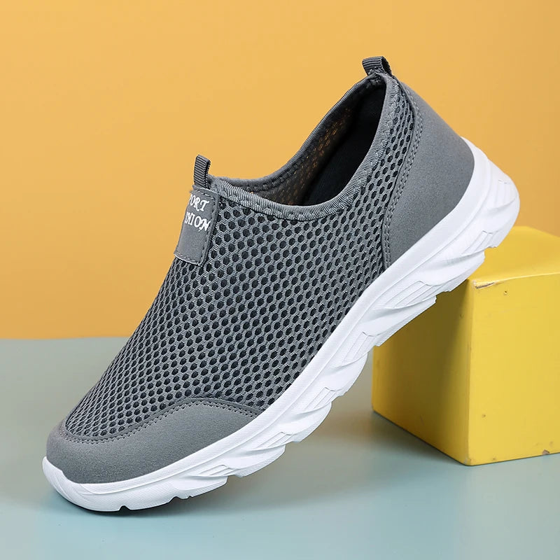Men Breathable Mesh Walking Loafers
