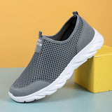 Men Breathable Mesh Walking Loafers
