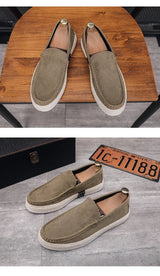 Men’s Suede Loafers Casual Flats