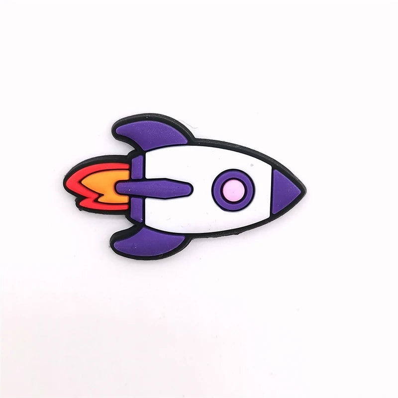 Women Astronaut Shoe Charms Space Accessories