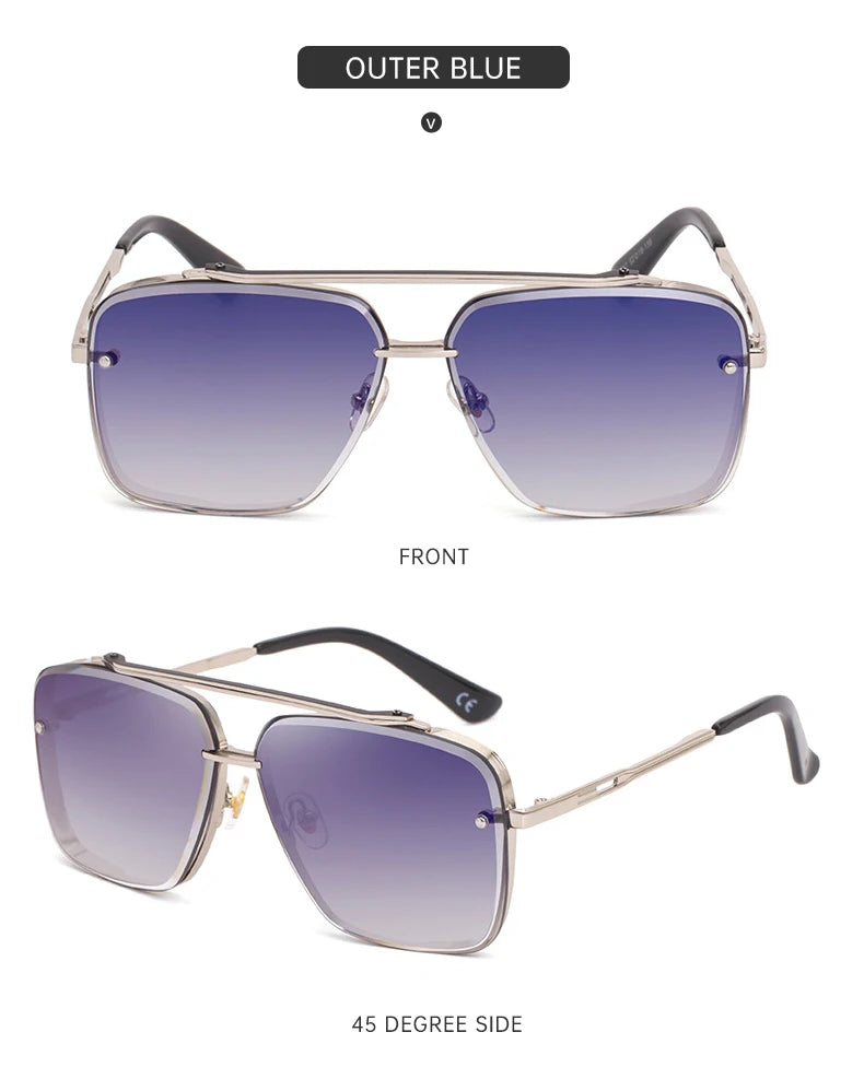 Oversized Square Sunglasses