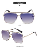 Oversized Square Sunglasses