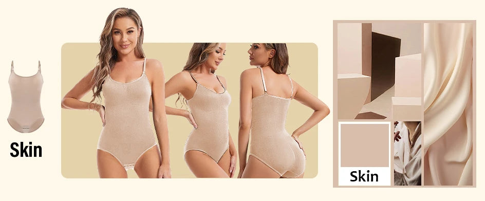 Women Open Crotch Slim Bodysuit