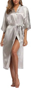 Luna Satin Belted Robe